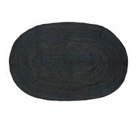 vidaXL Tappeti per area Grigio Scuro 152 x 245 cm Juta