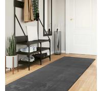 vidaXL Tappeti per area HUARTE Antracite 500 x 80 cm Poliestere