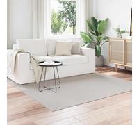 vidaXL Tappeti per area Quadrato Crema 120 x 120 cm