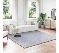 vidaXL Tappeti per area Quadrato Grigio 240 x 240 cm