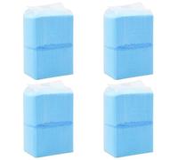 vidaXL Tappetini per Addestramento Cani, 400 Pezzi, 45x33 cm, Tessuto Non Tessuto & Polpa, Blu & Bianco, Assorbenti, Anti-Perdite, Per Cuccioli e Cani Incontinenti, Protezione Pavimento Interno