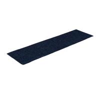 vidaXL Tappetini per scale autoadesivi 15 pz 76x20 cm blu navy rettangolari