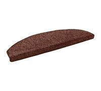 vidaXL Tappetini per scale autoadesivi 15 pz 80 x 24,5 x 3,5 cm