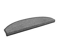 vidaXL Tappetini per scale autoadesivi 15 pz 80 x 24,5 x 3,5 cm