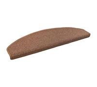 vidaXL Tappetini per scale autoadesivi 15 pz 80 x 24,5 x 3,5 cm