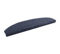 Tappetini per scale autoadesivi 15 pz 80 x 24,5 x 3,5 cm Blu