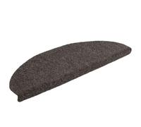 Tappetini per scale autoadesivi 20 pz 65x21x4 cm Antracite Semicircolari Grandi