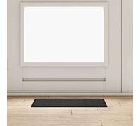 vidaXL Tappetino Antracite 60 x 40 x 1.2 cm Tessuto Teddy