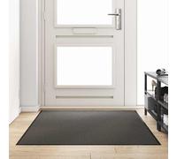 vidaXL Tappetino Antracite e Nero 120 x 180 cm Polipropilene e vinile