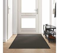vidaXL Tappetino Antracite e Nero 120 x 250 cm 100% Poliammide