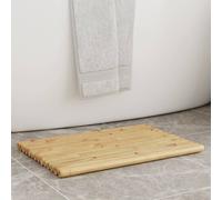 vidaXL Tappetino da Bagno 2 pz 50x35 cm in Bambù