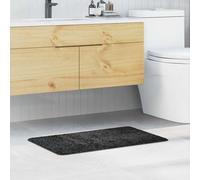 vidaXL Tappetino da Bagno Rettangolare Grigio Scuro 50x80 cm Polipropilene Antiscivolo