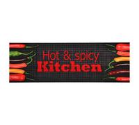 vidaXL Tappetino da Cucina Lavabile Hot & Spicy 60x300 cm