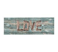 vidaXL Tappetino da Cucina Lavabile Love 60x300 cm
