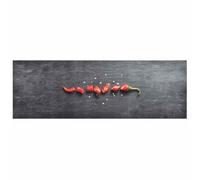vidaXL Tappetino da Cucina Lavabile Peperoni 60x180 cm