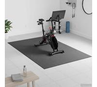vidaXL Tappetino di Protezione Sportiva Nero 183 x 122 x 0,6 cm