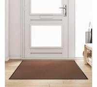 vidaXL Tappetino Marrone e Nero 120 x 180 cm Polipropilene e vinile