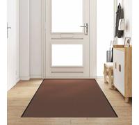 vidaXL Tappetino Marrone e Nero 120 x 400 cm Polipropilene e vinile