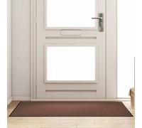 vidaXL Tappetino Marrone e Nero 90 x 150 cm Polipropilene e vinile
