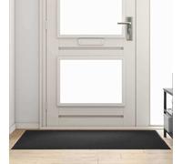 vidaXL Tappetino Nero 90 x 150 cm Polipropilene e vinile