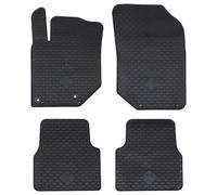 vidaXL Tappetino per Auto 4 pcs Nero adatto per C4 2021- Gomma