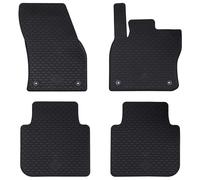 vidaXL Tappetino per Auto 4 pcs Nero adatto per Škoda KODIAQ 2017-2023