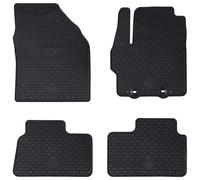 vidaXL Tappetino per Auto 4 pcs Nero adatto per Toyota AYGO X TPE