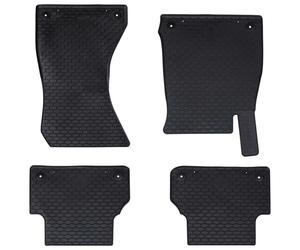 vidaXL Tappetino per Auto 4 pz adatto per Audi A4 B9 2015-2024 Gomma