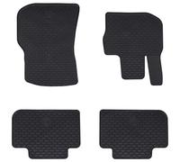 vidaXL Tappetino per Auto 4 pz adatto per BMW X3, X4 2018-4D Aft Gomma