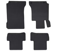 vidaXL Tappetino per Auto 4 pz adatto per C-Class W205 2014- 4D Aft