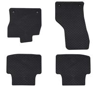 vidaXL Tappetino per Auto 4 pz adatto per VW PASSAT B8 2014-2023 Gomma