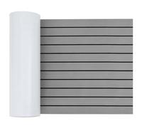 vidaXL Tappetino per Barche Grigio Chiaro con Nero 240 x 60 x 0,5 cm