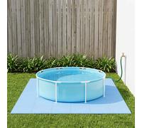 vidaXL Tappetino per piscina 40 pcs Blu 14,4 m² Schiuma EVA, Tappeto da esterno, rettangolare, moderno, resistente, anti-scivolo, per spa, impermeabile