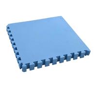 vidaXL Tappetino per piscina 6 pcs Blu 2,16 ㎡ Schiuma EVA