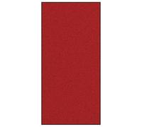 vidaXL Tappetino Rosso e Nero 120 x 250 cm 100% Poliammide, Tappetino Resistente, Rettangolare, Antiscivolo, per Esterni e Interni, assorbe l’umidità, Perfetto per l’Ingresso