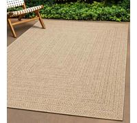 vidaXL Tappeto 120x170 cm Aspetto Iuta per Interni ed Esterni