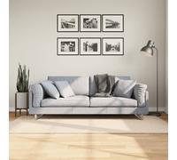 vidaXL Tappeto a Pelo Corto HUARTE Morbido e Lavabile Beige 100x200 cm