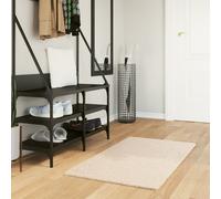 vidaXL Tappeto a Pelo Corto HUARTE Morbido e Lavabile Beige 60x110 cm