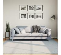vidaXL Tappeto a Pelo Corto HUARTE Morbido e Lavabile Blu 200x200 cm