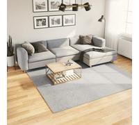 vidaXL Tappeto a Pelo Corto HUARTE Morbido e Lavabile Grigio 240x240cm