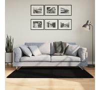 vidaXL Tappeto a Pelo Corto HUARTE Morbido e Lavabile Nero 80x150 cm