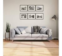 vidaXL Tappeto a Pelo Corto HUARTE Morbido e Lavabile Rosato 120x170cm