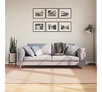 vidaXL Tappeto a Pelo Corto HUARTE Morbido e Lavabile Rosato 160x230cm