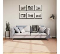 vidaXL Tappeto a Pelo Corto HUARTE Morbido e Lavabile Rosato 200x200cm