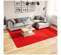 VIDAXL - Tappeto A Pelo Corto Huarte Morbido E Lavabile Rosso 200x280cm