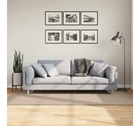 vidaXL Tappeto a Pelo Corto HUARTE Morbido e Lavabile Sabbia 100x200cm