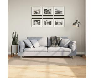 vidaXL Tappeto a Pelo Corto HUARTE Morbido e Lavabile Sabbia 100x200cm