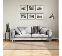 vidaXL Tappeto a Pelo Corto HUARTE Morbido e Lavabile Sabbia 160x160cm