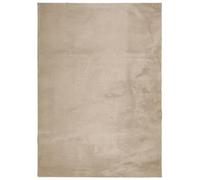 vidaXL Tappeto a Pelo Corto HUARTE Morbido e Lavabile Sabbia 200x280cm