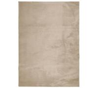 vidaXL Tappeto a Pelo Corto HUARTE Morbido e Lavabile Sabbia 200x280cm